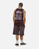 Mitchell & Ness Los Angeles Lakers Dwight Howard #39 Overprint Swingman Jersey Dark Oak