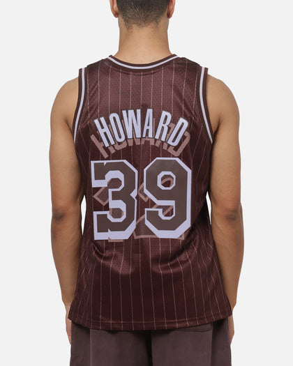 Mitchell & Ness Los Angeles Lakers Dwight Howard #39 Overprint Swingman Jersey Dark Oak