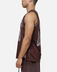 Mitchell & Ness Los Angeles Lakers Dwight Howard #39 Overprint Swingman Jersey Dark Oak