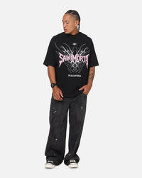 Saint Morta Fallen Tribal Boxy T-Shirt Black