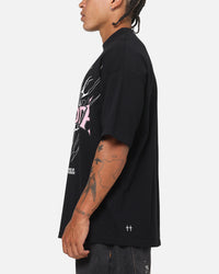 Saint Morta Fallen Tribal Boxy T-Shirt Black
