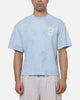 Adidas Vintage All Over Print T-Shirt Light Blue