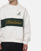 Mitchell & Ness Wallabies Heritage Quarter Zip Crewneck Vintage White