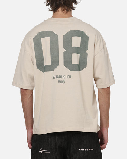Mitchell & Ness Wallabies Cropped T-Shirt Ivory