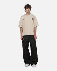 Mitchell & Ness Wallabies Cropped T-Shirt Ivory