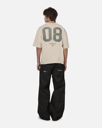 Mitchell & Ness Wallabies Cropped T-Shirt Ivory