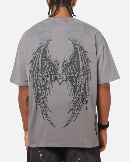 Saint Morta Matriarch Boxy T-Shirt Pigment Washed