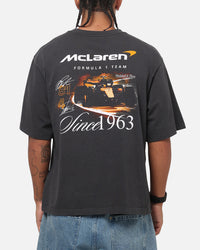 Mitchell & Ness McLaren Apex Crop T-Shirt Slate