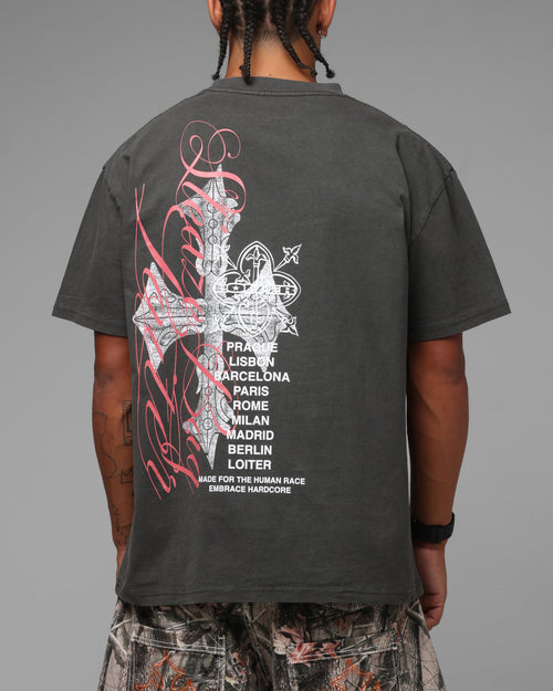 Loiter Eastern Bloc T-Shirt Black Wash