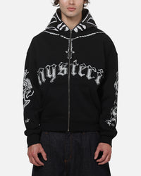 73 Studio Rey Mysterio Masked Hoodie Black Wash