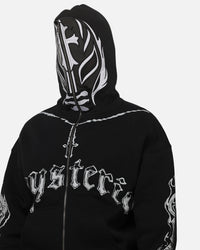 73 Studio Rey Mysterio Masked Hoodie Black Wash