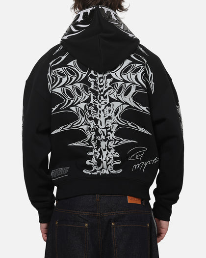 73 Studio Rey Mysterio Masked Hoodie Black Wash