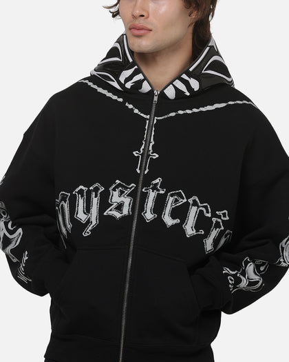 73 Studio Rey Mysterio Masked Hoodie Black Wash