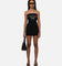 Ed Hardy Women's Butterfly Strapless Dress Black