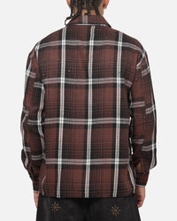 Saint Morta Medici Plaid Long Sleeve Shirt Port