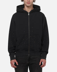 Saint Morta Medici Zip Hoodie Washed Black