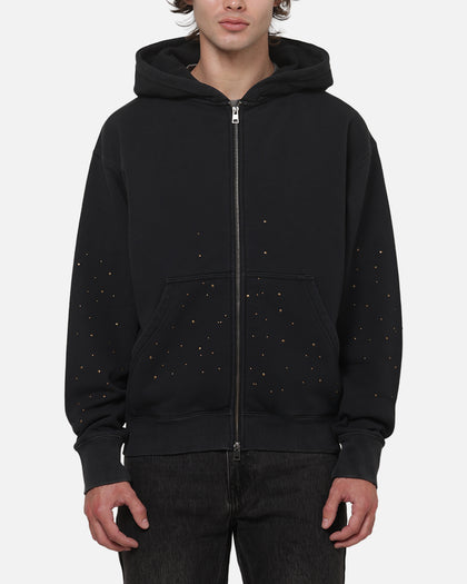 Saint Morta Medici Zip Hoodie Washed Black
