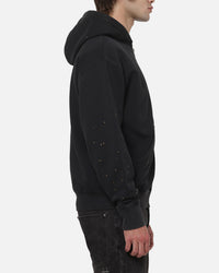 Saint Morta Medici Zip Hoodie Washed Black