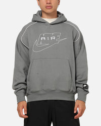 Nike Air Fleece Pullover Hoodie Smoke Grey