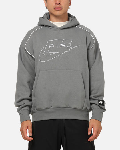 Nike Air Fleece Pullover Hoodie Smoke Grey