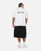 Saint Morta Sovereign Pinstripe Short Sleeve Shirt White/Black
