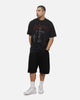 Saint Morta Graves Boxy T-Shirt Washed Black