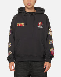 Mitchell & Ness Queensland Maroon 8 Straight Box Hoodie Washed Black