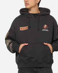 Mitchell & Ness Queensland Maroon 8 Straight Box Hoodie Washed Black