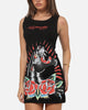 Ed Hardy Women's Panther Mini Dress Black
