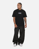Carre Box Check T-Shirt Solid Black