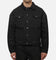 Saint Morta Crucible Trucker Denim Jacket Black Wax Indigo
