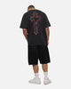 Saint Morta Bastile Boxy T-Shirt Washed Black