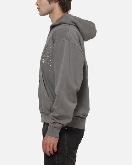 Saint Morta Medievil Zip Hoodie Washed Charcoal