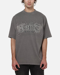 Saint Morta Medievil Boxy T-Shirt Washed Charcoal