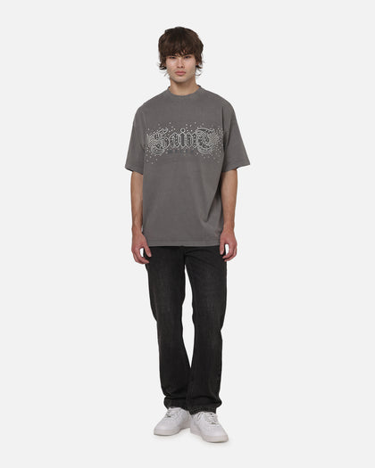 Saint Morta Medievil Boxy T-Shirt Washed Charcoal