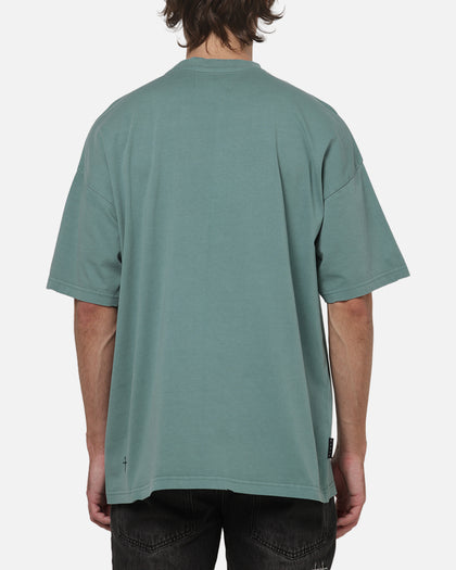 Saint Morta Medievil Boxy T-Shirt Washed Green