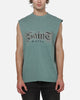 Saint Morta Medievil Oversized Muscle T-Shirt Washed Green