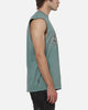 Saint Morta Medievil Oversized Muscle T-Shirt Washed Green
