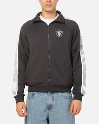 Majestic Athletic Las Vegas Raiders TM Tape Tricot Track Top Slate