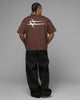 Loiter Ultra Hybrid T-Shirt Brown