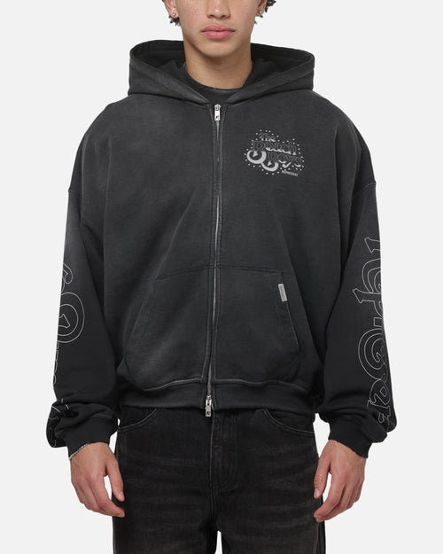 Represent Beach Boys Endless Summer Hoodie Stained Black