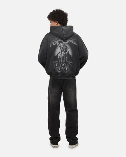 Represent Beach Boys Endless Summer Hoodie Stained Black