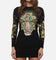 Ed Hardy Women's Divine Long Sleeve Dress Black