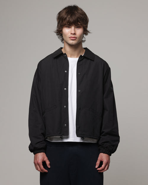 American Thrift Coaches Jacket Washed Black