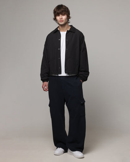 American Thrift Coaches Jacket Washed Black
