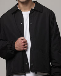 American Thrift Coaches Jacket Washed Black