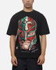 73Studio X WWE Rey Mysterio Independence T-Shirt Black Acidwash
