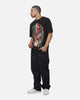 73Studio X WWE Rey Mysterio Independence T-Shirt Black Acidwash