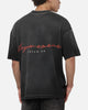 Represent Chrome Flight T-Shirt Stained Black