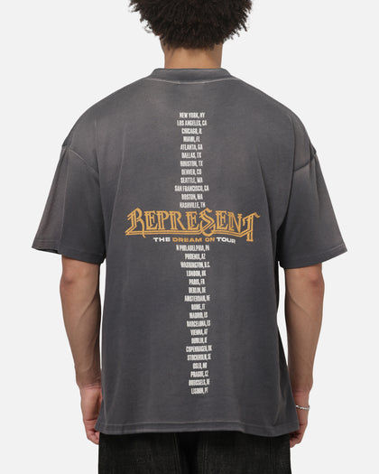 Represent Golden Tour T-Shirt Sunfaded Grey